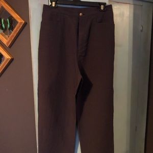 Horizontal pin stripe slacks